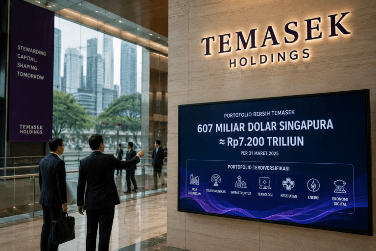 Investasi Temasek Tembus Rp7.200 Triliun, Bisakah Danantara Menyusul?