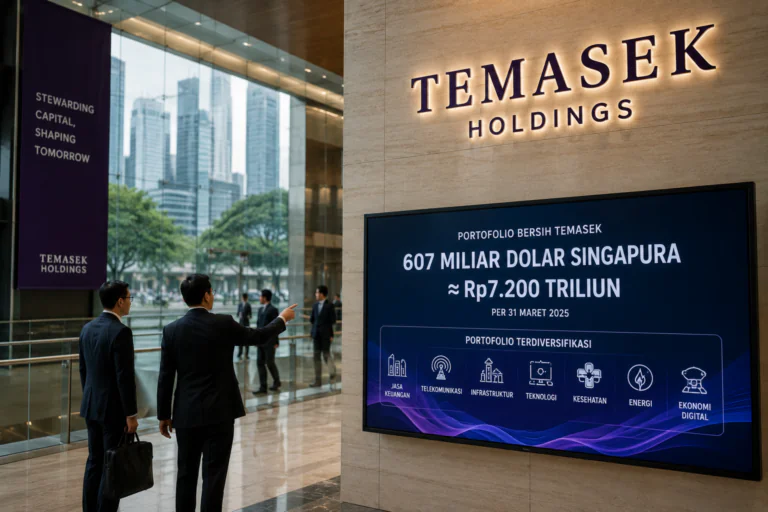 Investasi Temasek Tembus Rp7.200 Triliun, Bisakah Danantara Menyusul?