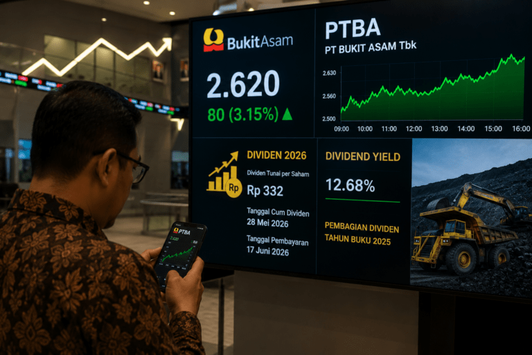 Dividen Jadi Bahan Bakar Saham PTBA, Prospek Masih Menarik di Tengah Tantangan Batu Bara