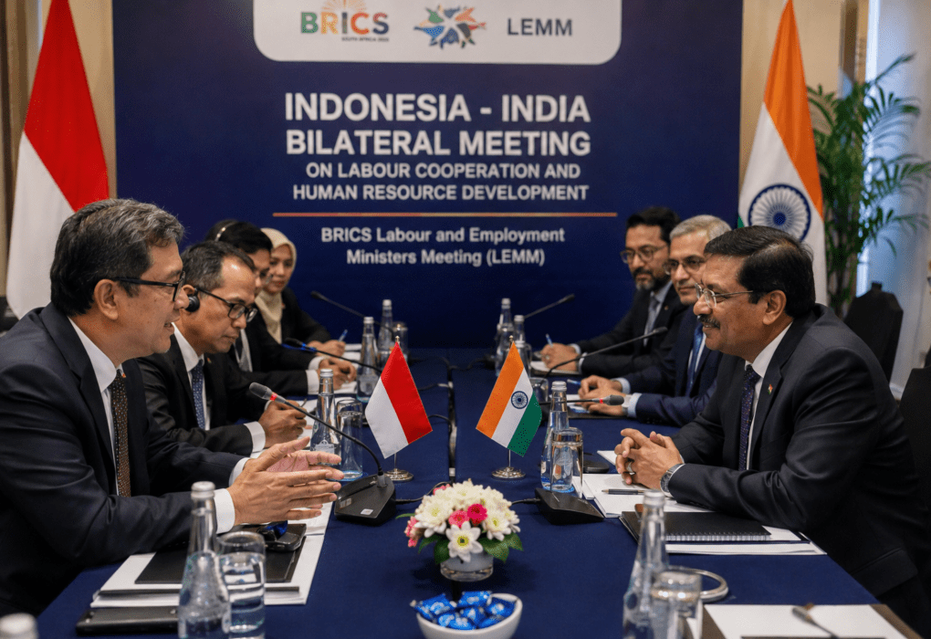 Indonesia dan India Perkuat Kerja Sama Pengembangan Kompetensi Tenaga Kerja di Forum BRICS