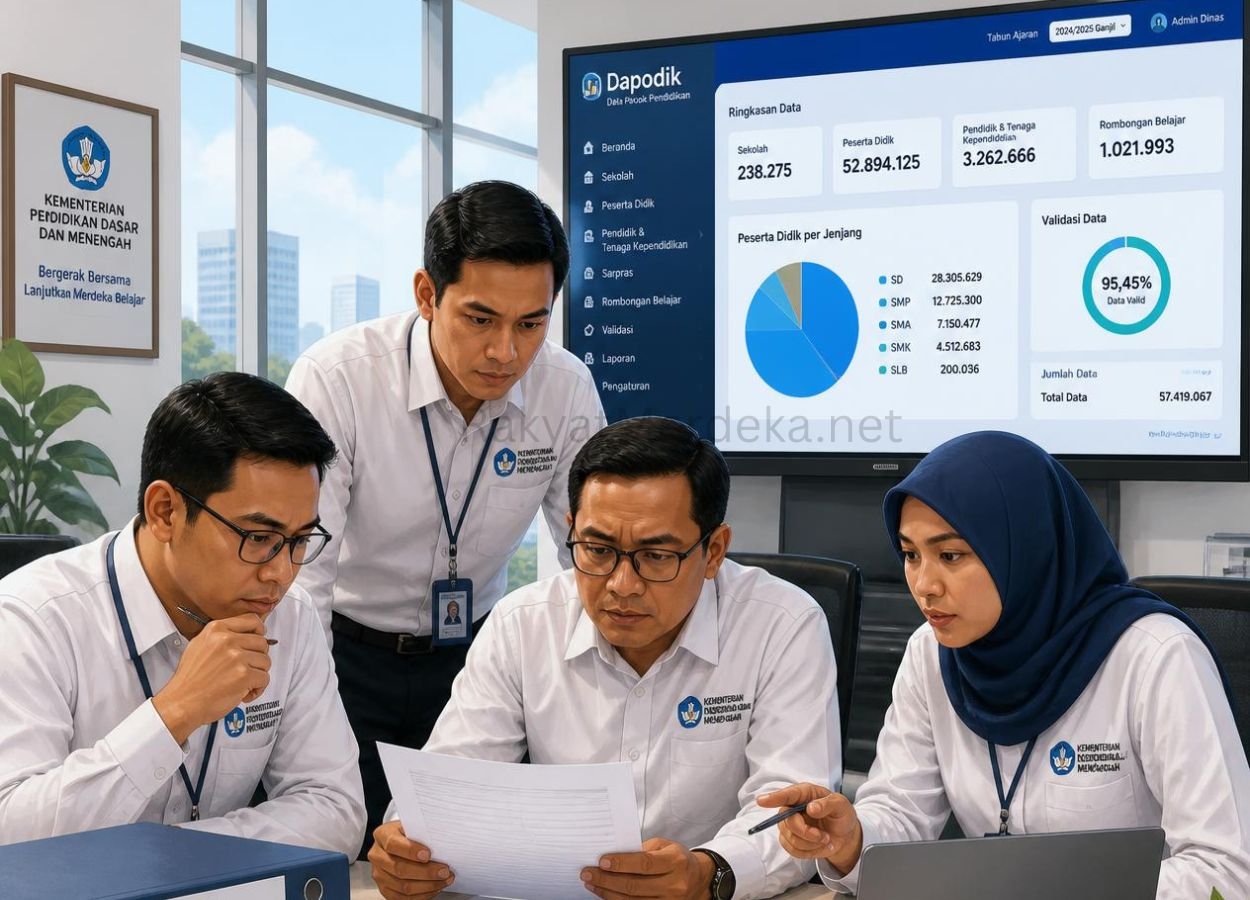 Kemendikdasmen Selidiki Dugaan Penyalahgunaan Data Dapodik Siswa - RakyatMerdeka.net
