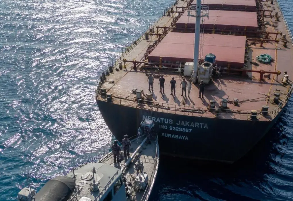 TNI AL Gagalkan Penyelundupan 75,7 Ton Pasir Timah - RakyatMerdeka.net